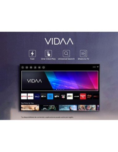 TELEVISION 55" HISENSE 55E77KQ QLED...