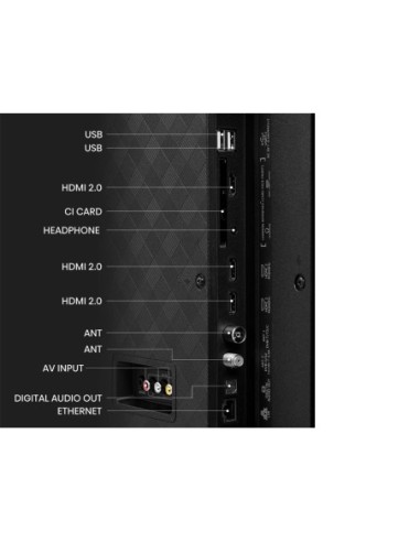 TELEVISION 55" HISENSE 55E77KQ QLED...