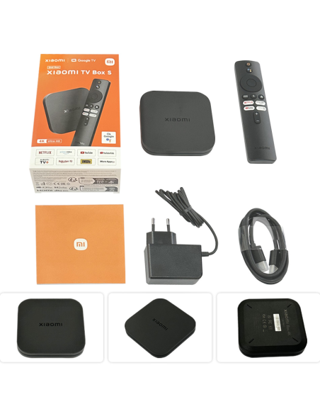 SMART TV XIAOMI MI TV BOX S 2ND GEN 4K NEGRO