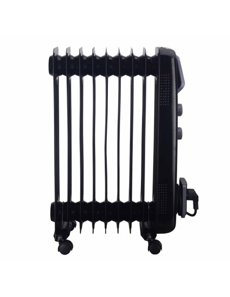 RADIADOR ACEITE JATA 2000W 9 PLACAS NEGRO