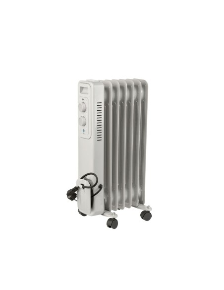 RADIADOR ACEITE JATA 1500W 7 ELEMENTOS BLANCO
