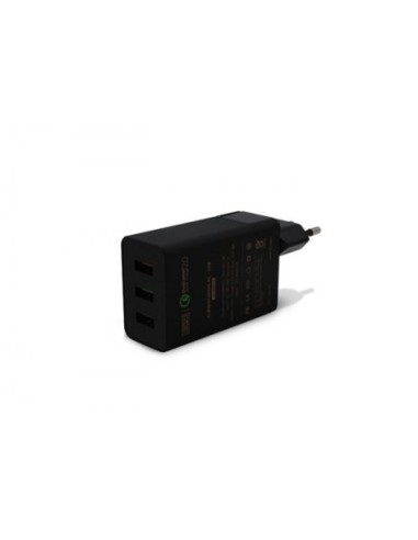 CARGADOR 3GO HOGAR USB 1QC+2USB OEM*