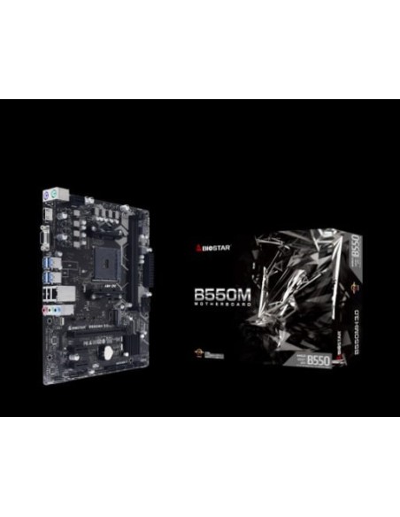 PLACA BASE AM4 BIOSTAR B550MH 3.0 MATX