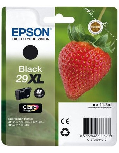 CARTUCHO EPSON T29XL NEGRO XP-235, XP-332, XP-335