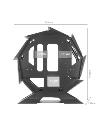 CAJA MICROATX MARS GAMING MCORBR RGB...