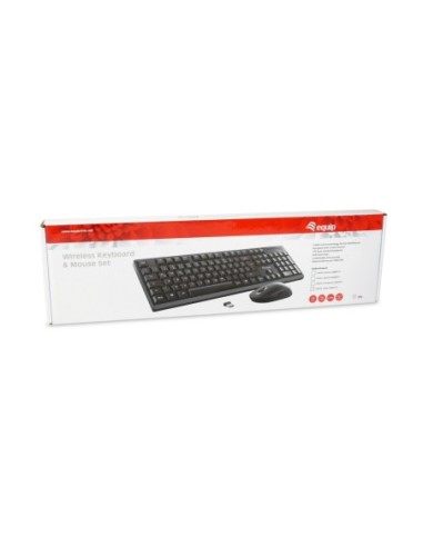 TECLADO + RATON EQUIP WIRELESS 2.4GHZ...