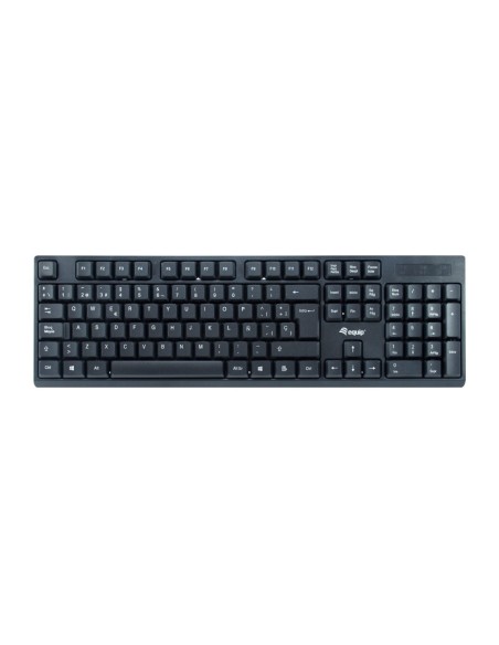 TECLADO + RATON EQUIP WIRELESS 2.4GHZ NEGRO