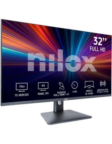 MONITOR 32" NILOX NXM32FHD11 IPS FHD...