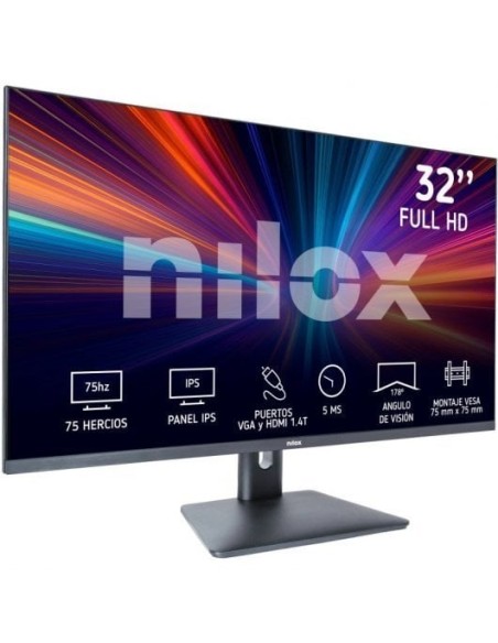 MONITOR 32" NILOX NXM32FHD11 IPS FHD 75HZ HDMI-VGA