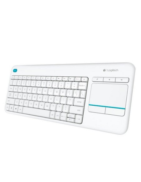 TECLADO LOGITECH K400 PLUS BLANCO TEC+TOUCHPAD INA