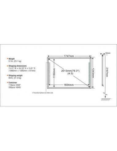 PIZARRA INTERACTIVA APPROX WHITEBOARD...