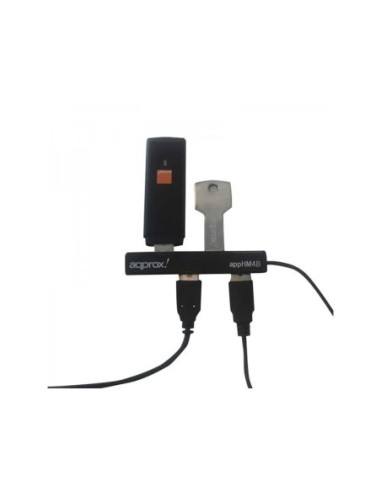 HUB USB 2.0 APPROX 4 PUERTOS MICRO...
