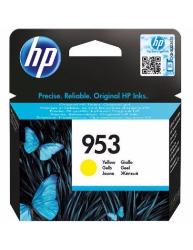 CARTUCHO HP 953 AMARILLO 10 ML PARA OFFICEJET PRO