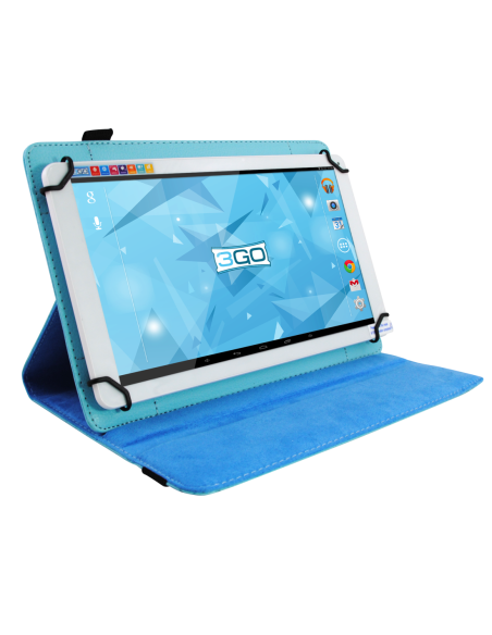 FUNDA TABLET 3GO 7" UNIVERSAL CELESTE