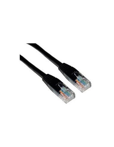 CABLE EQUIP RJ45 LATIGUILLO U-UTP CAT.6 3M NEGRO