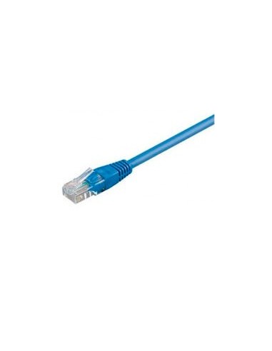 CABLE EQUIP RJ45 LATIGUILLO U-UTP CAT.6 0.25M AZU