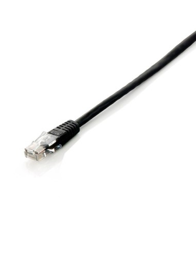 CABLE EQUIP RJ45 LATIGUILLO U-UTP CAT.6 2M NEGRO