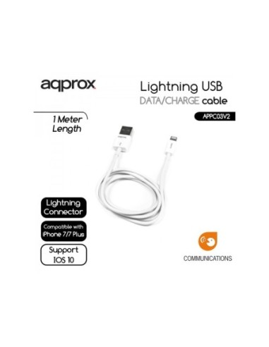 CABLE APPROX LIGHTNING - USB 1M...