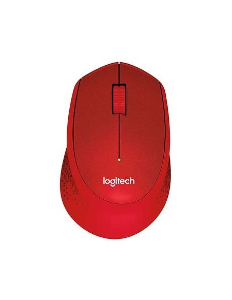 RATON LOGITECH WIRELESS M330 SILENT PLUS ROJO