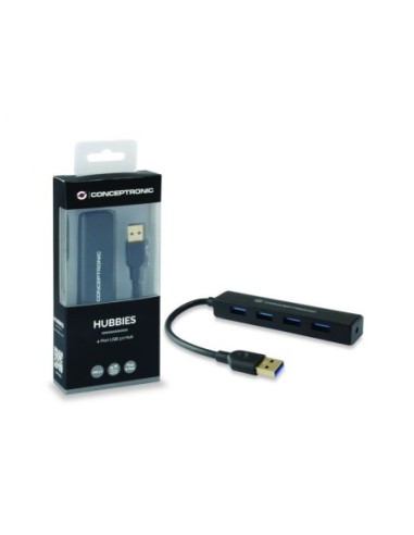 HUB USB 3.0 CONCEPTRONIC 4 PUERTOS...