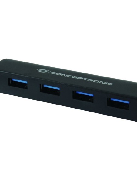 HUB USB 3.0 CONCEPTRONIC 4 PUERTOS MINI HUB POCKET