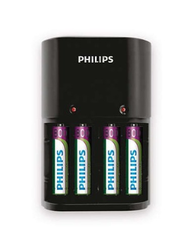 CARGADOR PILAS PHILIPS SCB1450NB...