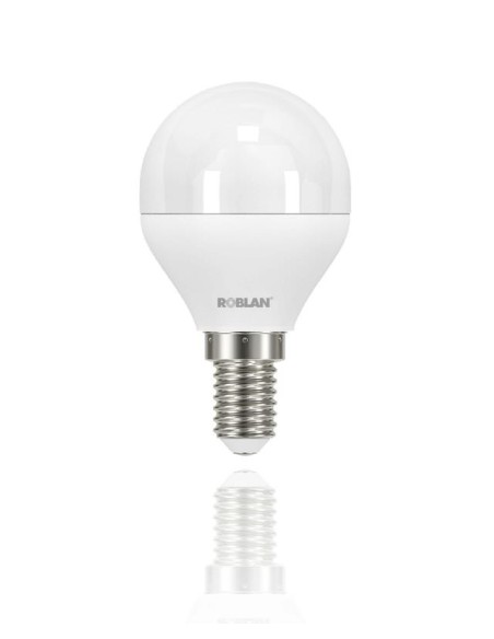 LED BOMBILLA ROBLAN 6W-E14-490LM-6500K-DIA-160