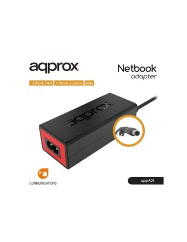 ALIMENTADOR APPROX 90W HP 7.4*5MM