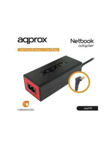 ALIMENTADOR APPROX 65W ACER 5.5*1.7MM