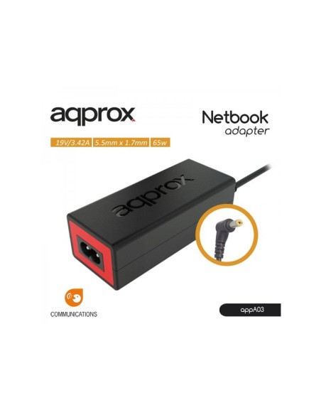 ALIMENTADOR APPROX 65W ACER 5.5*1.7MM