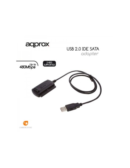 ADAPTADOR APPROX USB 2.0 A IDE-SATA