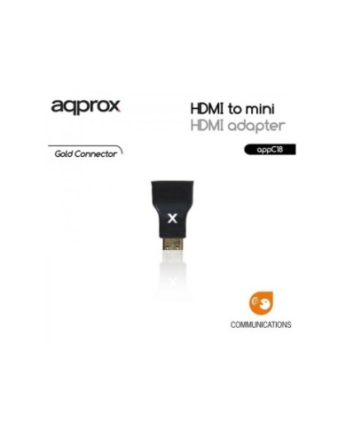 ADAPTADOR APPROX HDMI A MINI HDMI