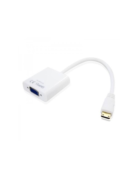 ADAPTADOR APPROX MINI HDMI M A VGA H