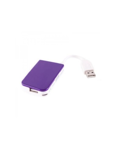 HUB USB 2.0 APPROX 4 PUERTOS MORADO