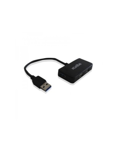 HUB USB 1X3.0 3X2.0 APPROX NEGRO