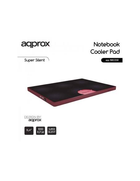 SOPORTE APPROX 15.6" REFRIGERACION ROJO