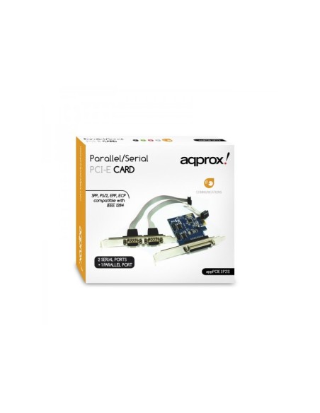 TARJETA PCI-E 2P SERIE 1P PARALELO APPROX