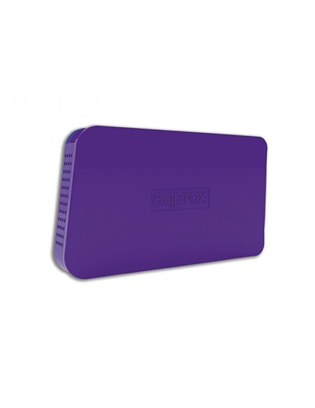 CAJA EXTERNA HDD 2.5" SATA-USB 2.0 APPROX MORADA