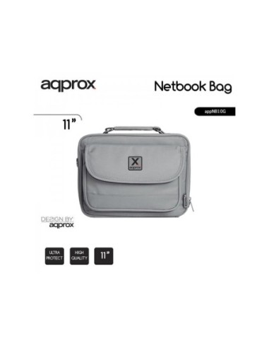 BOLSA PORTATIL APPROX 11" GRIS