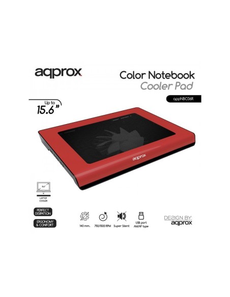 SOPORTE APPROX 15.6" REFR. ROJO