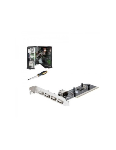 TARJETA PCI 4P USB 2.0 APPROX