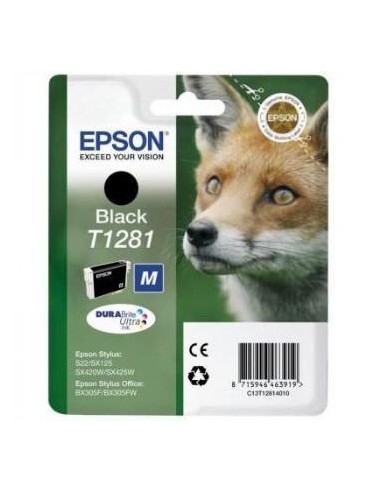 CARTUCHO EPSON STYLUS S22-SX125-420W-425W NEGRO