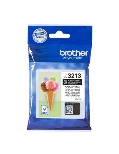 CARTUCHO BROTHER LC3213BK 400PG NEGRO
