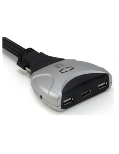 DATA SWITCH KVM 2 PUERTOS USB LEVEL ONE HDMI