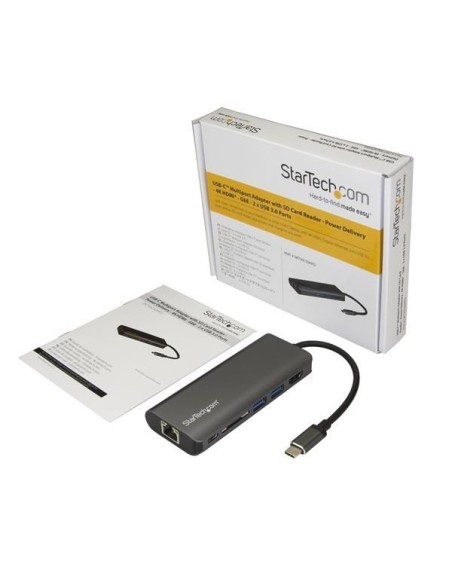 STARTECH DOCKING STATION USB-C HDMI RED