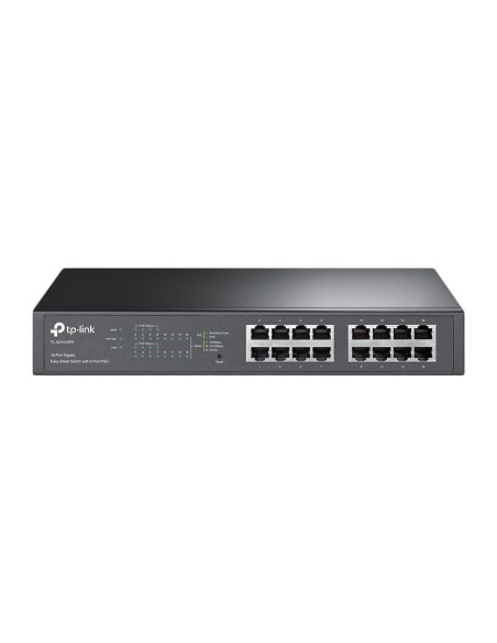 SWITCH TP-LINK SMB16 PUERTOS 10-100-1000 POE 8P