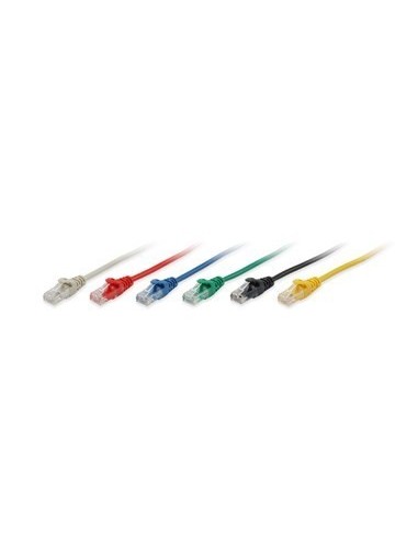 CABLE EQUIP RJ45 LATIGUILLO U-UTP CAT 6 20M AMARIL