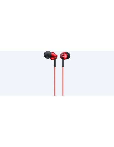 AURICULAR SONY EX110AP ANDROID ROJO CON MICRO
