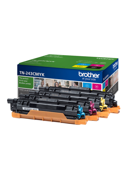TONER BROTHER TN243 KIT 4 COLORES 1000PG