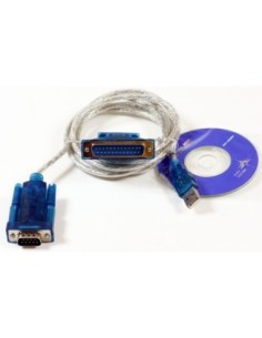 ADAPTADOR USB-SERIE DB25 MACHO
